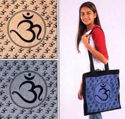 Om Symbol Shoulder Bags, Single Color