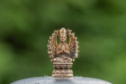 Tiny Thousand Hand Kuan Yin Statue, .75 Inches