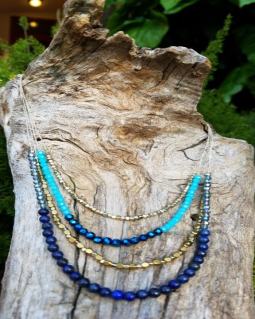 Striped Sabrina Necklace