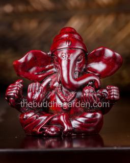 Medium Sitting Ganesh Statue in Resin