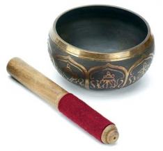 Tibetan Singing Bowls and Wood Striker