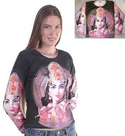 Krishna Tee Shirt, Black Color